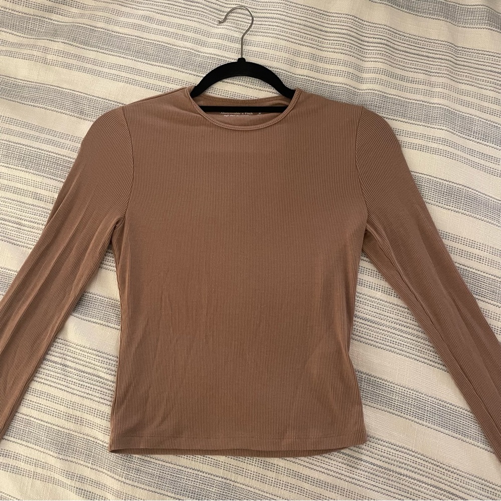 Abercrombie Long Sleeve Ribbed Top